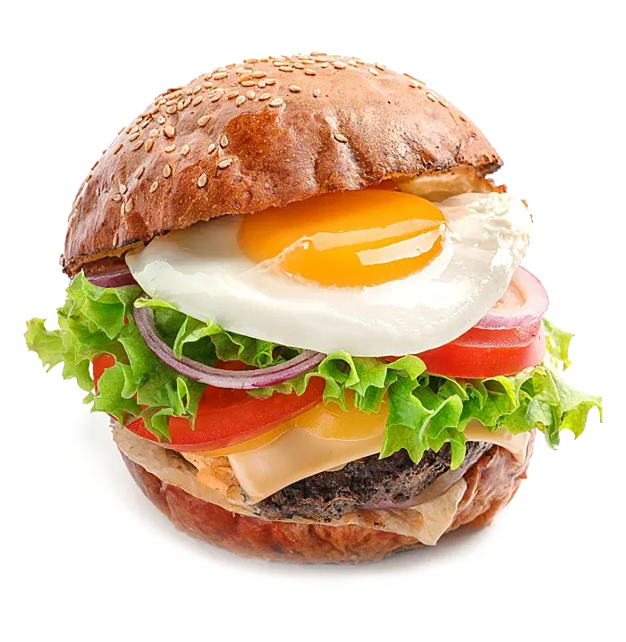 Sunny Side Supreme Burger